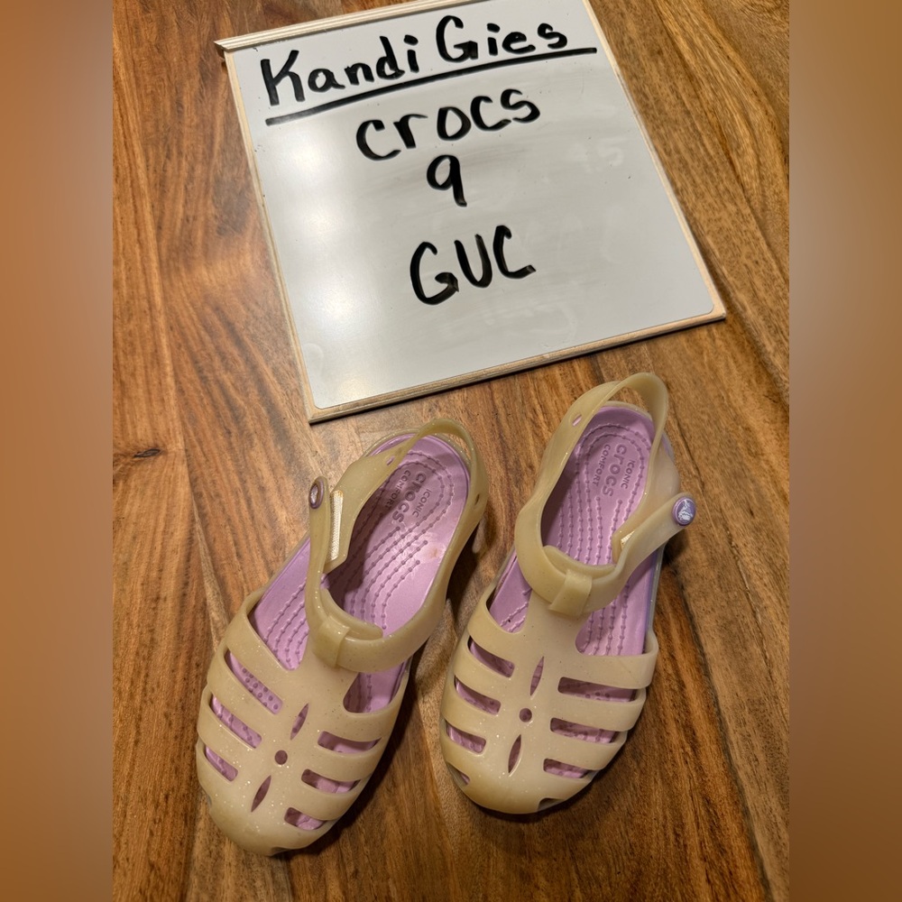 CROCS Sandals with Size 9 GUC